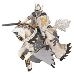 Papo Knights: Dragon Prince Horse Medieval Series Toy Figure Set